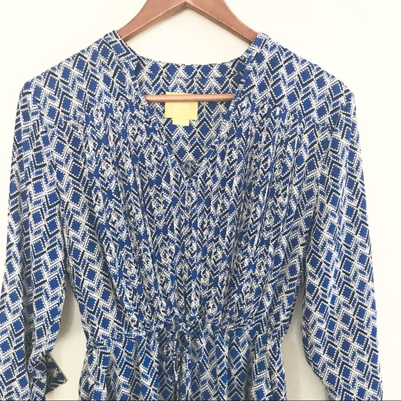 ** Maeve ** Anthropologie pleated tie waist dress - Picture 2 of 7